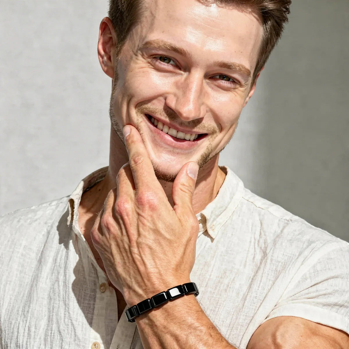 TitanForge Hematite Bracelet